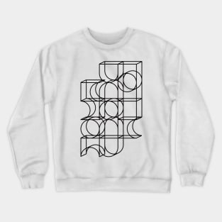 Random Geometric Pattern 2 Crewneck Sweatshirt